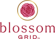 Blossom Grid logo full color - Transparent