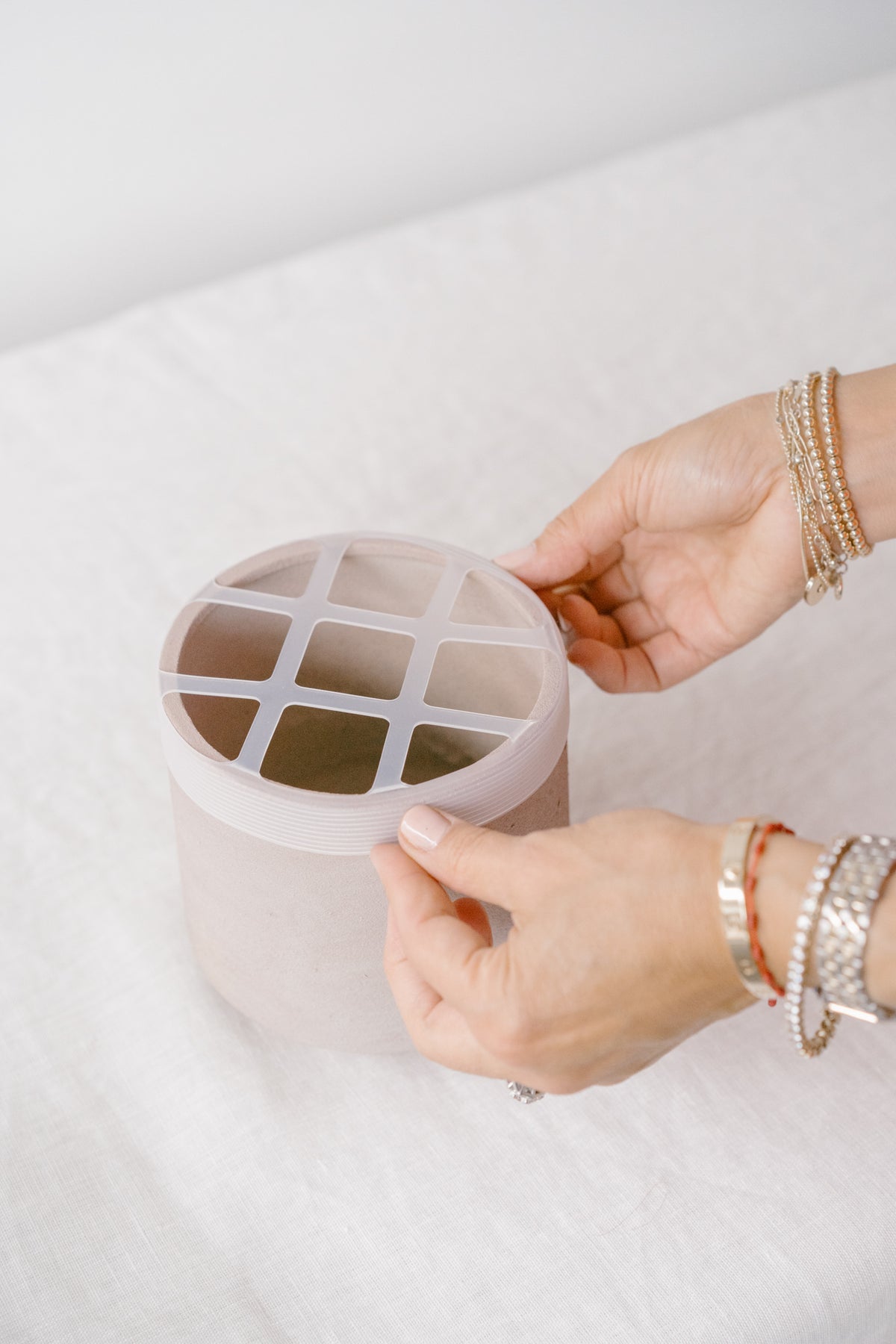 Silicone Flower Arranging Grid for Vase | Blossom Grid