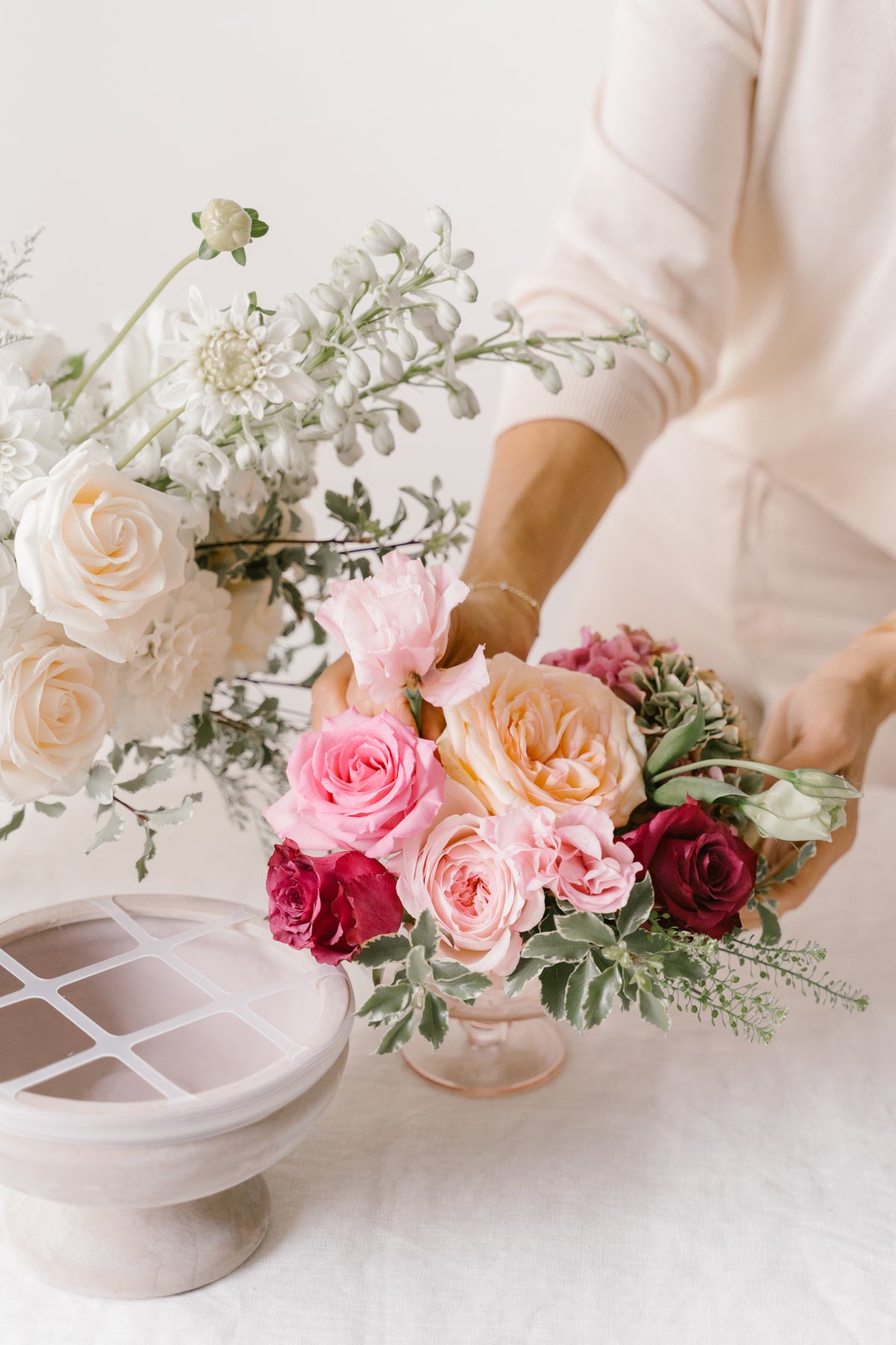 Silicone Flower Arranging Grid for Vase | Blossom Grid