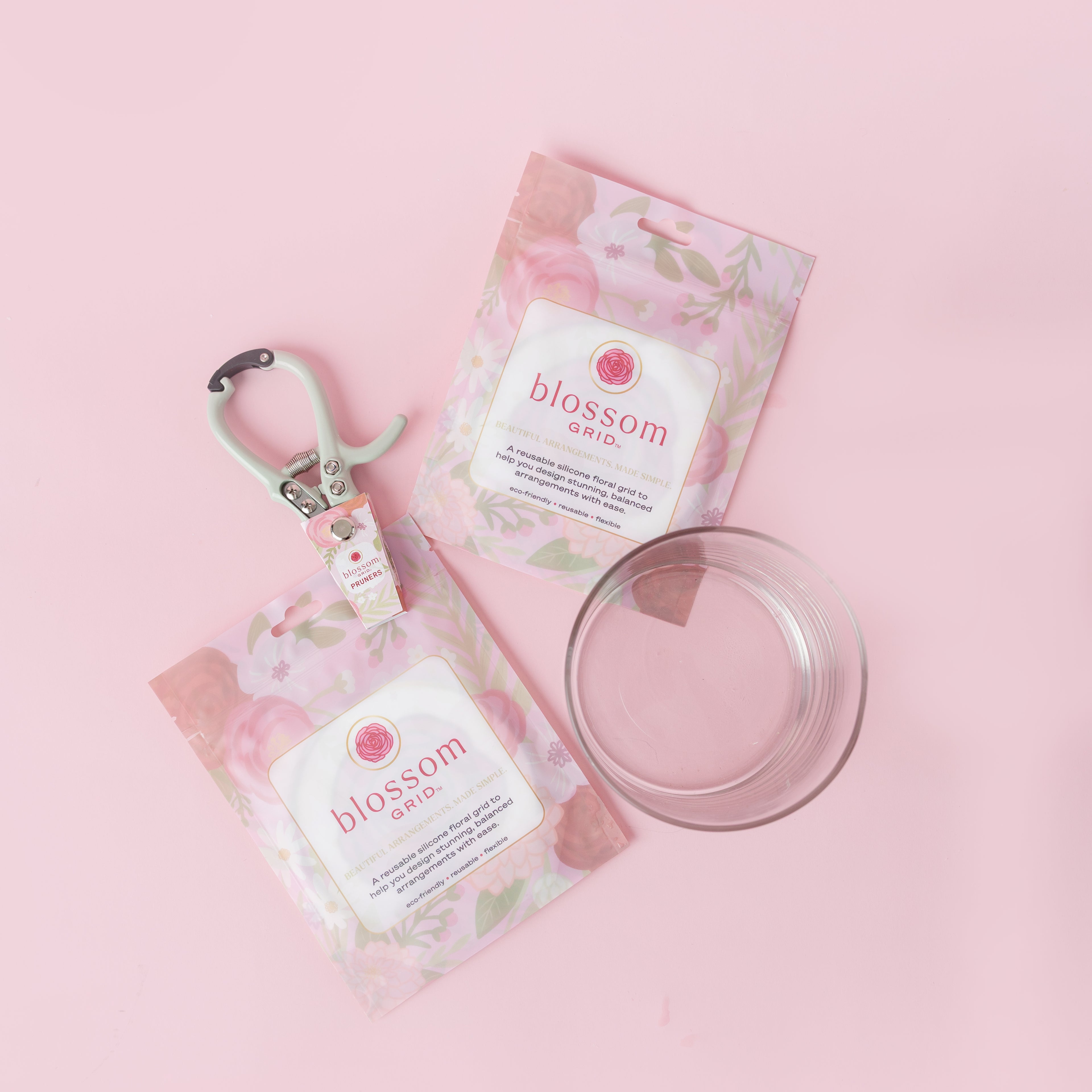 Blossom Grid™ Flower Arranging Kit - Complete Floral Gift Set